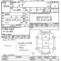 Daihatsu MOVE лот № 5024 оценка 3  с аукциона в Японии 9