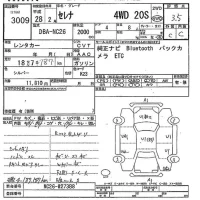 Nissan SERENA лот № 3009 оценка 3.5  с аукциона в Японии 9