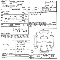 Daihatsu MOVE лот № 5005 оценка 3  с аукциона в Японии 9