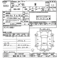 Honda VAMOS лот № 5053 оценка 3.5  с аукциона в Японии 8