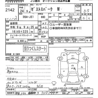 Honda ZEST лот № 2142 оценка 3.5  с аукциона в Японии 9