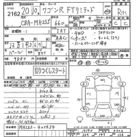 Suzuki WAGON R лот № 2162 оценка R  с аукциона в Японии 9