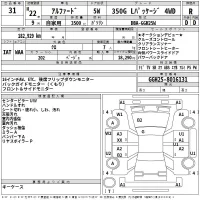 Toyota ALPHARD лот № 31 оценка R  с аукциона в Японии 2