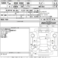 BMW MINI лот № 5004 оценка 3.5  с аукциона в Японии 2
