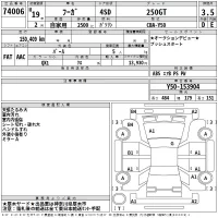 Nissan FUGA лот № 74006 оценка 3.5  с аукциона в Японии 2