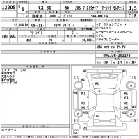 Mazda CX-30 лот № 12205 оценка 3.5  с аукциона в Японии 2