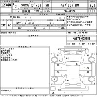 Suzuki SOLIO лот № 12348 оценка 3.5  с аукциона в Японии 2