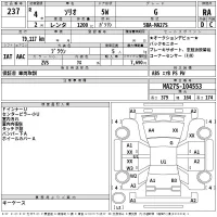 Suzuki SOLIO лот № 237 оценка RA  с аукциона в Японии 2
