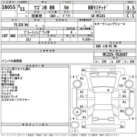 Suzuki WAGON R лот № 18055 оценка 3.5  с аукциона в Японии 2