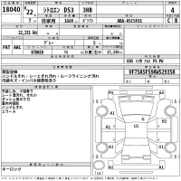 Citroen DS3 лот № 18040 оценка 4  с аукциона в Японии 2