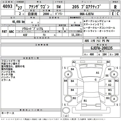 Mazda ATENZA WAGON  с аукциона в Японии