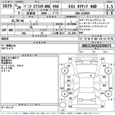 Mercedes-Benz AMG  с аукциона в Японии