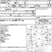 Nissan AD лот № 18160 оценка R  с аукциона в Японии 2