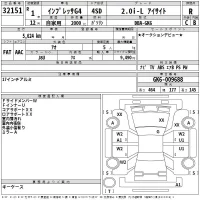 Subaru IMPREZA G4 лот № 32151 оценка R  с аукциона в Японии 2