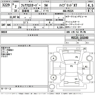 Mazda FLAIR  с аукциона в Японии