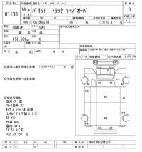 Nissan VANETTE TRUCK лот № 1133 оценка 3  с аукциона в Японии 10