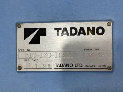 TADANO CRANE