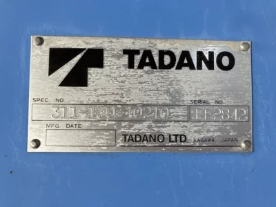 TADANO CRANE