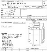 Hino DUTRO лот № 1216 оценка 3  с аукциона в Японии 10