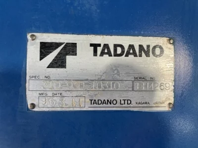 TADANO CRANE