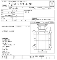 Toyota HIACE TRUCK лот № 1462 оценка R  с аукциона в Японии 10