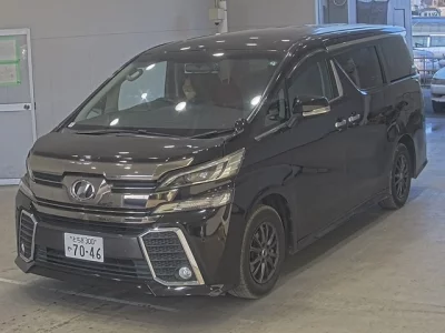 Toyota VELLFIRE  с аукциона в Японии
