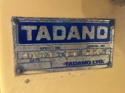 TADANO CRANE