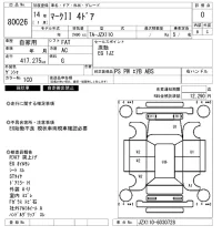 Toyota MARK II лот № 80026 оценка 0  с аукциона в Японии 3