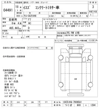 Isuzu TRUCK лот № 4491 оценка 3  с аукциона в Японии 8