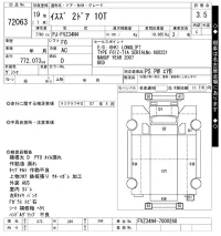 Isuzu TRUCK лот № 72063 оценка 3.5  с аукциона в Японии 9