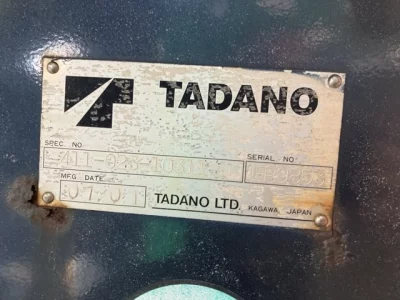 TADANO CRANE