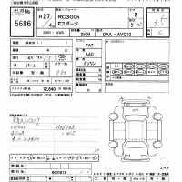 Lexus RC лот № 5686 оценка 3.5  с аукциона в Японии 11