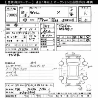 Toyota WISH лот № 70009 оценка R  с аукциона в Японии 10