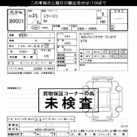 Mitsubishi MIRAGE лот № 80001 оценка ***  с аукциона в Японии 3