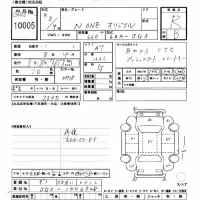 Honda N ONE лот № 10005 оценка R  с аукциона в Японии 8