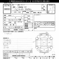 BMW MINI лот № 30083 оценка 3.5  с аукциона в Японии 10