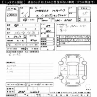 Mazda MAZDA3 лот № 20069 оценка 3.5  с аукциона в Японии 10