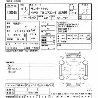 Subaru SAMBAR лот № 40045 оценка 3.5  с аукциона в Японии 10
