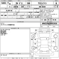 Volkswagen POLO лот № 5005 оценка R  с аукциона в Японии 2