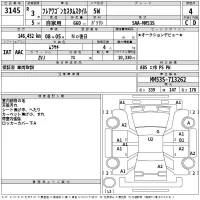 Mazda FLAIR WAGON лот № 3145 оценка 4  с аукциона в Японии 2