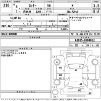 Daihatsu ROCKY лот № 310 оценка 3.5  с аукциона в Японии 2