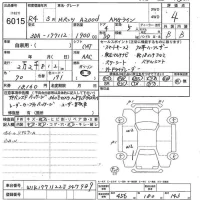 Mercedes-Benz A CLASS лот № 6015 оценка 4  с аукциона в Японии 5