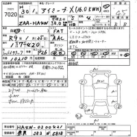 Mitsubishi I-MIEV лот № 7020 оценка 4.5  с аукциона в Японии 5