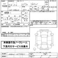 Suzuki EVERY лот № 1026 оценка   с аукциона в Японии 2