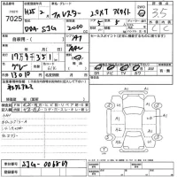 Subaru FORESTER лот № 7025 оценка 3.5  с аукциона в Японии 5