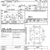 Subaru IMPREZA лот № 7037 оценка R  с аукциона в Японии 5