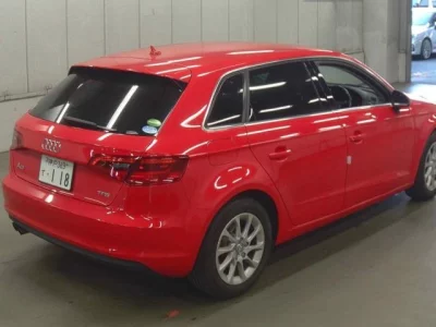 Audi A3  с аукциона в Японии
