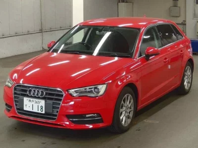 Audi A3  с аукциона в Японии