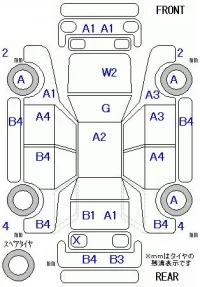 Honda STEP WAGON лот № 10179 оценка 3  с аукциона в Японии 11