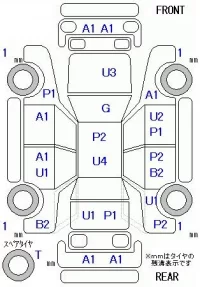 Honda VAMOS лот № 29076 оценка 3  с аукциона в Японии 5